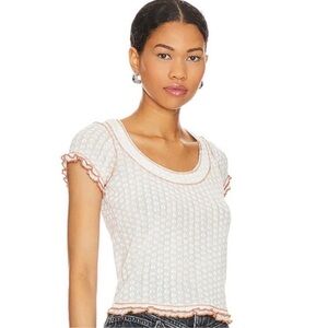 Free People! Garner Tee NWT!